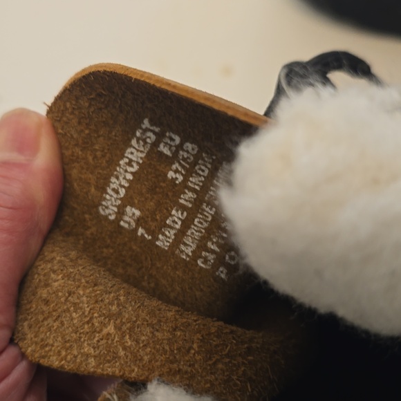 Kamik Weatherproof Winter Snow Boots Insulated Lace Up Brown Black Size 7 - Picture 10 of 17